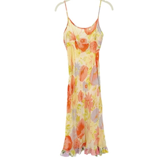 Dosa Floral Print Cotton Dress - Picture 1 of 5
